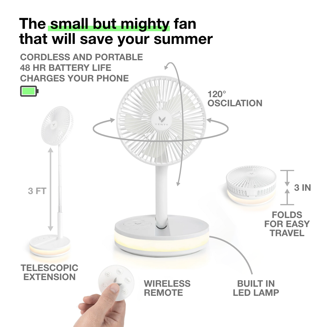 Vendx™ | AirPro Portable Fan