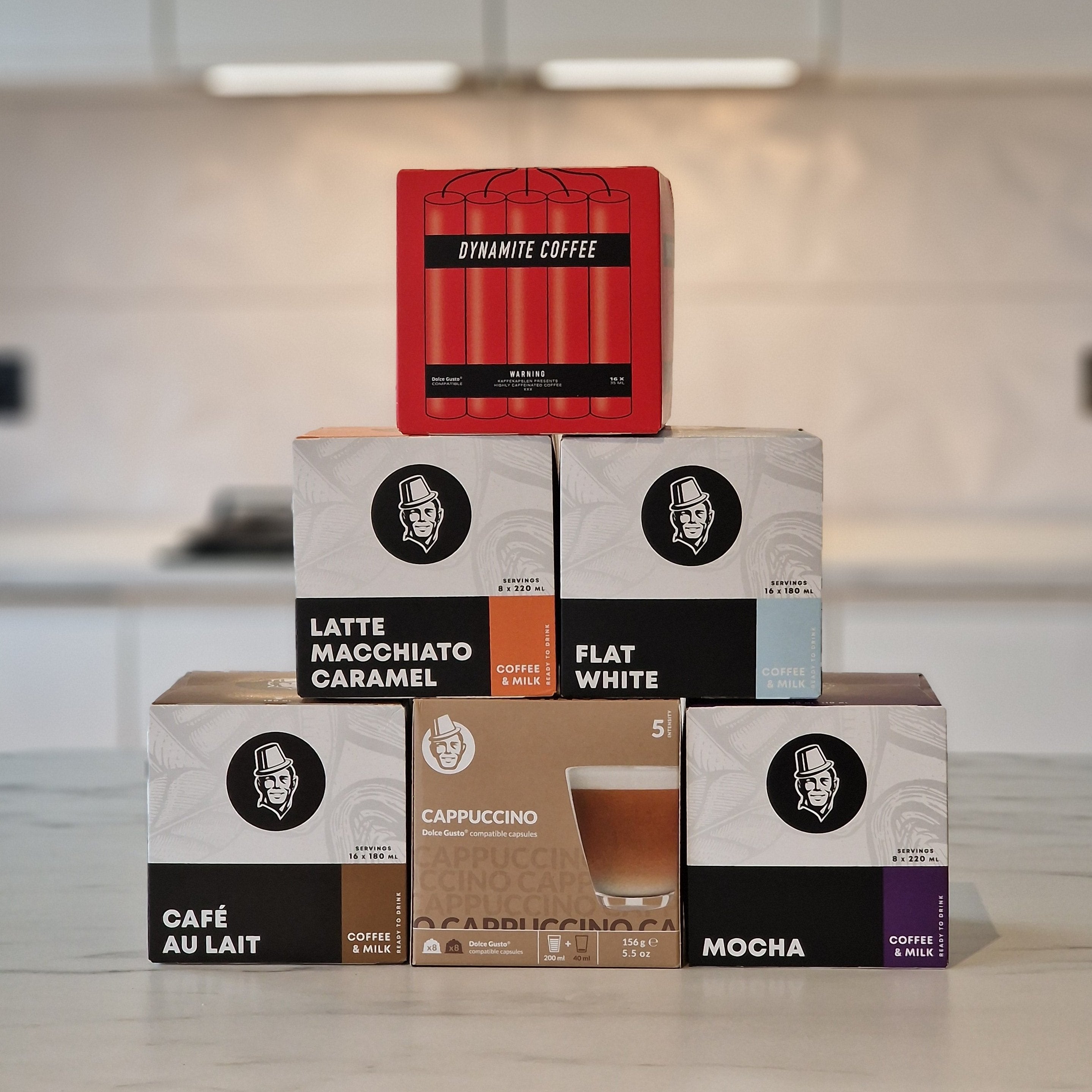 6 Boxes for £23 - Dolce Gusto Pods Mix & Match Pack for Coffee Lovers