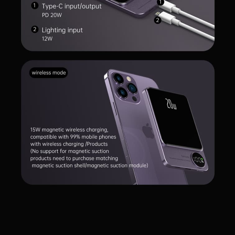 Vendx™ | Magnetic Power Bank