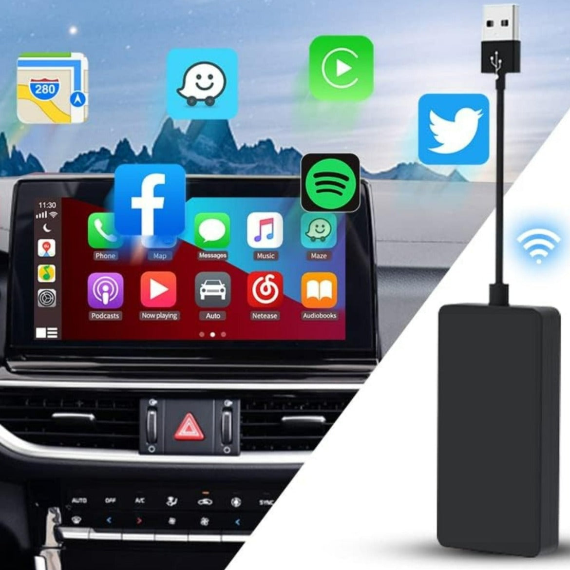 TRAVELBUDDY™ | CAR PLAY ADAPTER